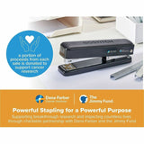 Bostitch Titan Heavy-Duty Stapler Value Pack, Staple Size: 0.25", 0.31", Black, Staples Upto 50 Sheet, Metal, Rubber (BOSB615BLKVP) Each