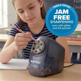 Bostitch Quiet Sharp 6 Electric Pencil Sharpener, Black, 6 Hole(s) (BOSEPS10BLK) Each