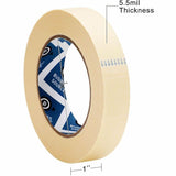 Business Source Utility-purpose Masking Tape, 60 yd Length x 1" Width, 3" Core, Tan (BSN16441) 1 Roll