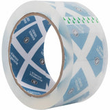 Business Source Crystal Clear Packaging Tape, 55 yd Length x 2" Width x 2.5 mil Thickness, 3" Core, Clear, 6/Pack (BSN64033) Pack of 6