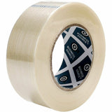 Business Source Filament Tape, 60 yd Length x 2" Width, 3" Core, White, Film (Fiberglass Reinforced) Backing, 1 Roll (BSN64026) 1 Roll