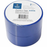 Business Source Multisurface Painter's Tape, 60 yd Length x 2" Width x 5.5 mil Thickness, Blue, 2/Pack (BSN64036) Pack of 2