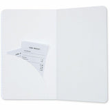 Dome Personal Journal, 60 lb Basis Weight, 5" x 8", 5 x 8 Inch Softcover Black Lined Journal Notebook, Bright White Paper (DOM30008) Each