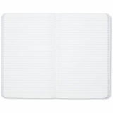 Dome Personal Journal, 60 lb Basis Weight, 5" x 8", 5 x 8 Inch Softcover Black Lined Journal Notebook, Bright White Paper (DOM30008) Each