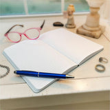 Dome Personal Journal, 60 lb Basis Weight, 5" x 8", 5 x 8 Inch Softcover Black Lined Journal Notebook, Bright White Paper (DOM30008) Each