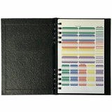 Dome Business Journal, 5" x 8", Bright White Sheet, Black Cover (DOM40000) Each