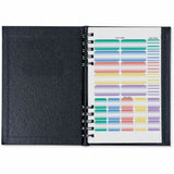 Dome Business Journal, 5" x 8", Bright White Sheet, Black Cover (DOM40000) Each