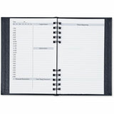 Dome Business Journal, 5" x 8", Bright White Sheet, Black Cover (DOM40000) Each