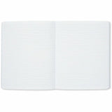 Dome Personal Journal, 60 lb Basis Weight, 8" x 10", 8×10 Inch Softcover Black Lined Journal Notebook, Bright White Paper (DOM30012) Each