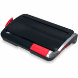 GBC CB12 CombBind Punch & Bind Machine, 3.6" x 17.9" x 11.4", Black, Red, 150 Sheet(s) Bind, 12 Punch (GBC200022) Each