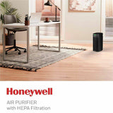 Honeywell InSight Series Air Purifier, HEPA, True HEPA, 100 Sq. ft., Black  (HWLHPA080B) Each