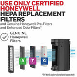 Honeywell InSight Series Air Purifier, HEPA, True HEPA, 100 Sq. ft., Black  (HWLHPA080B) Each