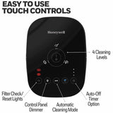 Honeywell InSight Series Air Purifier, HEPA, True HEPA, 100 Sq. ft., Black  (HWLHPA080B) Each
