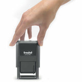 Printy Compact 12-Message Stamp, 24" Impression Width x 4" Impression Length, Red (TDT211679) Each