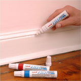 uni PX-30 uni-Paint Broad-Line Markers, Blue Ink, White Metal, Aluminum Barrel, Oil Based, Acrylic Tip, Multipurpose (UBC63733EA) Each