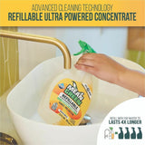 Mean Green Refillable Bathroom Cleaner, 28.6 fl oz, 2 to 3.5 pH, Tropical Breeze Scent, 6/Carton (RST394172) Case of 6