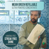 Mean Green Refillable Glass Cleaner Concentrate, 28.6 fl oz, 11.5 pH, Fresh Scent, 6/Carton (RST394174) Case of 6