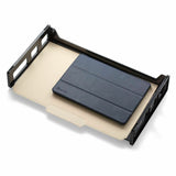 Business Source Desk Tray, Desk, Black, 2/Pack (BSN08101) Pack of 2