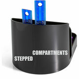 Business Source Desktop Organizer, Desktop, Black (BSN08110) Each