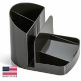Business Source Desktop Organizer, Desktop, Black (BSN08110) Each