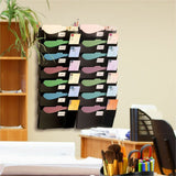 Business Source Grande Central 7-Section Filing System, 7 Pocket(s), 38.25" Height x 16" Width x 4.75" Depth, Black, 7/Pack (BSN08174) Pack of 7