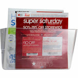 Business Source Expandable Pocket File System, 7" Height x 13" Width x 4" Depth, Interlockable, Expandable, Clear (BSN53692) Each