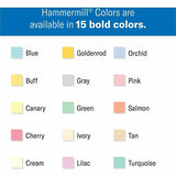 Hammermill Color Copier Paper, Legal, 8½" x 14", 20 lb Basis Weight, Pink, 500 Sheets per Ream, 10/Carton (HAM103390CT) Case of 5000