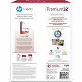 HP Premium LaserJet Paper, Letter, 8½" x 11", 32 lb Basis Weight, White, 98 Brightness, 6/Carton (HEW113100CT) Case of 3000