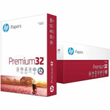 HP Premium LaserJet Paper, Letter, 8½" x 11", 32 lb Basis Weight, White, 98 Brightness, 6/Carton (HEW113100CT) Case of 3000
