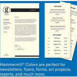 Hammermill Colors Copy Paper, Letter, 8½" x 11", 20 lb Basis Weight, Cream, 500 Sheets per Ream (HAM168030PL) 1 Pallet
