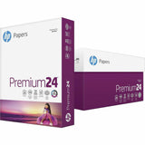 HP Premium Paper, 8½" x 11", 24 lb Basis Weight, White, 10 Reams/Carton (HEW112400CT) Case of 5000