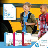 HP Premium Paper, 8½" x 11", 24 lb Basis Weight, White, 10 Reams/Carton (HEW112400CT) Case of 5000
