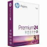 HP Premium Paper, 8½" x 11", 24 lb Basis Weight, White, 10 Reams/Carton (HEW112400CT) Case of 5000