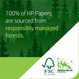 HP Premium Paper, 8½" x 11", 24 lb Basis Weight, White, 10 Reams/Carton (HEW112400CT) Case of 5000