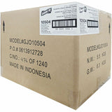 Genuine Joe 3.5 fl oz Plastic Cold Cups, Picnic, 100/Bag, 25 Bags/Carton (GJO10504) Case of 2500