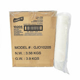 Genuine Joe 4oz Hot-and-Cold Beverage Cups, White, 50/Pack, 20 Packs/Carton (GJO10205) Case of 1000