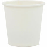 Genuine Joe 4oz Hot-and-Cold Beverage Cups, White, 50/Pack, 20 Packs/Carton (GJO10205) Case of 1000