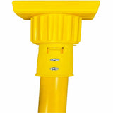Genuine Joe 60" Jaw-Head Wet Mop Handle. Yellow (GJO14611) Each