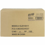 Genuine Joe 4 oz. Paper Food Tray, Red/White, 250/Pack, 4 Packs/Carton (GJO10311) Case of 1000