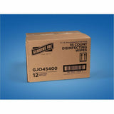 Genuine Joe Broad-Spectrum Disinfectant Wipes, 35 Wipes/Tub, 12 Tubs/Carton (GJO45400) Case of 12