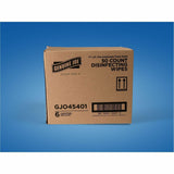 Genuine Joe Broad-Spectrum Disinfectant Wipes, Fresh Scent, 50 Wipes/Tub, 6 Tubs/Carton (GJO45401) Case of 6