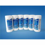 Genuine Joe Broad-Spectrum Disinfectant Wipes, Fresh Scent, 50 Wipes/Tub, 6 Tubs/Carton (GJO45401) Case of 6