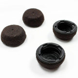 Lorell Snap-On Floor Savers, Dark Brown, Plastic, 12/Carton (LLR42327CT) Case of 12