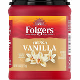 Folgers Folgers Ground French Vanilla Medium-Roast Ground Coffee (FOL98181) Each