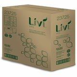 Livi Jumbo Bath Tissue, 2 Ply, Jumbo, 3.30" x 600 ft Length, 3 5/16" Core, 12/Carton (SOL23725) Case of 12