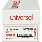 Universal High-Bright Multi-Purpose Paper, Letter, 8½" x 11", 20 lb Basis Weight, White, Smooth, High Brightness, Printable (UNV91200PL) 1 Pallet
