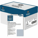 Business Source Recycled Copy Paper, 92 Brightness, Letter, 8 1/2" x 11", 20 lb Basis Weight, White, 500 Sheets/Ream, 10 Reams/Carton (BSN20030) Case of 5000
