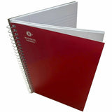 Business Source 3-Subject Wirebound Notebooks, 3 Subject(s), Wire Bound, Ruled Margin, 15 lb Basis Weight, 9 1/2" x 6" Sheet Size, White Paper, Paperboard Cover, Note Section, Durable, Micro Perforated, 4/Pack (BSN66414) Pack of 4