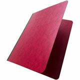 Business Source Letter Report Cover, 3" Folder Capacity, 8 1/2" x 11", Red, 0% Recycled (BSN80579) Each