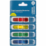 Business Source Sign Here Arrow Page Flags, 1/2" x 1 3/4", Multicolor, 120/Pack (BSN99011) Pack of 120